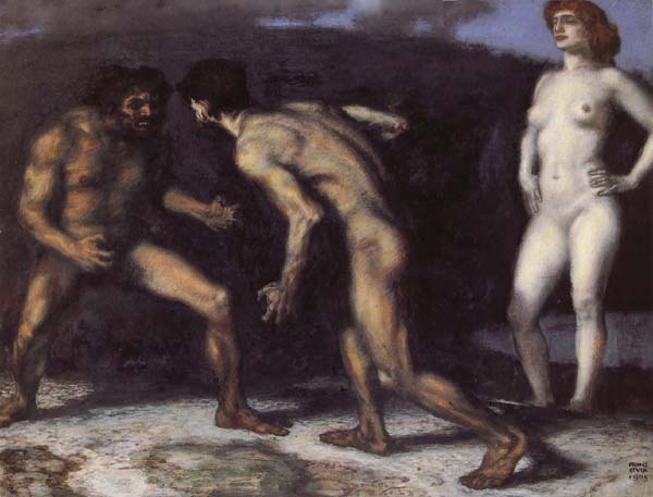 Franz von Stuck Battle for a Woman